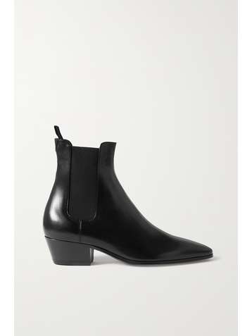 SAINT LAURENT Bottines en cuir Vassily