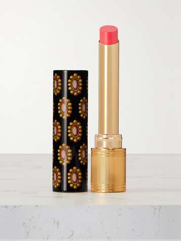 GUCCI BEAUTY Rouge de Beauté Brillant Lipstick - Emma Petal 411