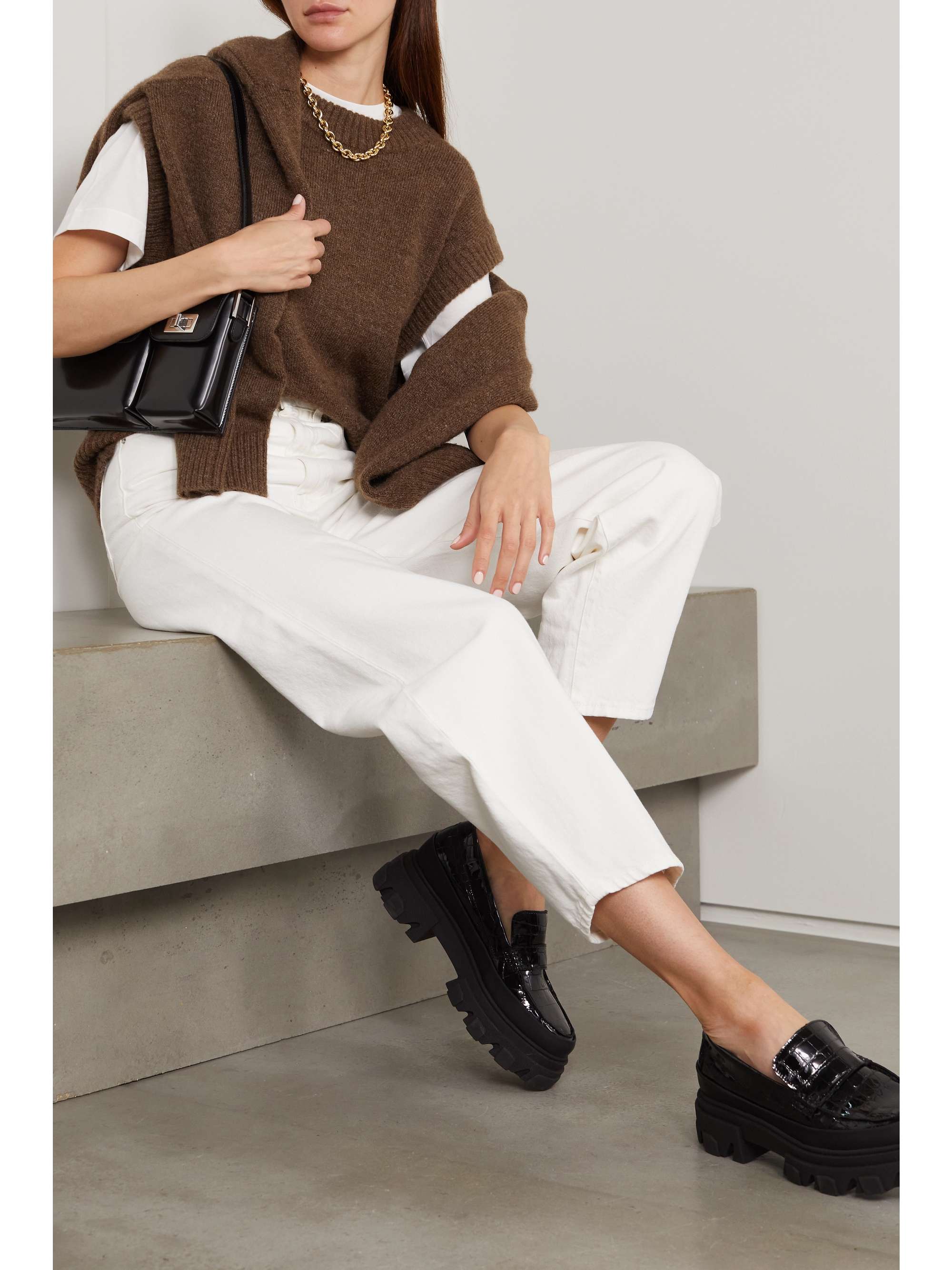 HOLZWEILER Sane knitted sweater
