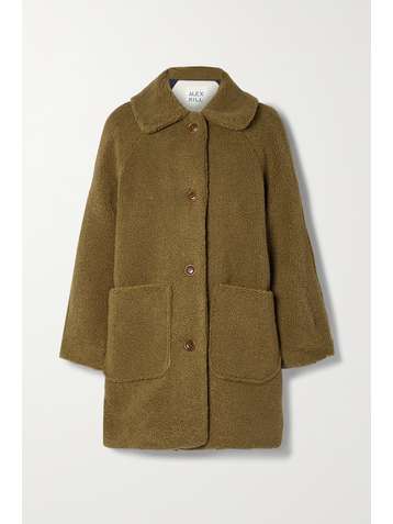 ALEX MILL Jacob padded faux shearling coat