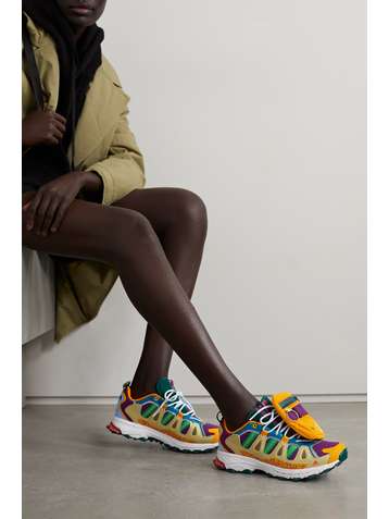 ADIDAS ORIGINALS + Sean Wotherspoon + Disney Superturf Adventure SW recycled corduroy and vegan leather sneakers