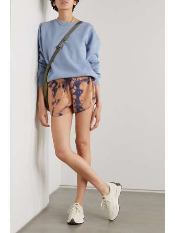 NINETY PERCENT + NET SUSTAIN Linda Sweatshirt aus Biobaumwollfrottee