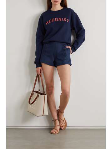 PARADISED Sweat en jersey de coton mélangé imprimé - NET SUSTAIN