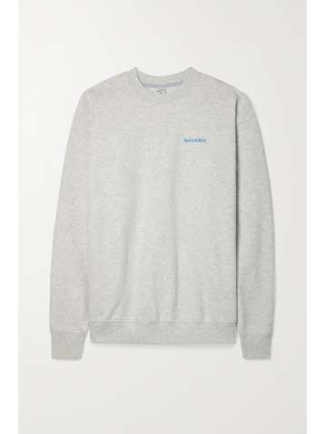 SPORTY & RICH Sweat en jersey de coton imprimé