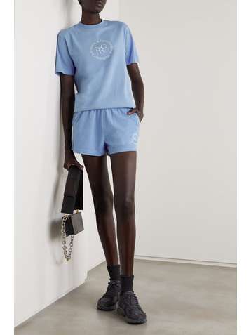 SPORTY & RICH T-shirt en jersey de coton imprimé SRHWC