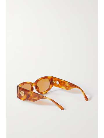 LINDA FARROW + Paco Rabanne Jane tortoiseshell acetate cat-eye sunglasses