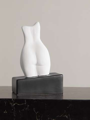 ANISSA KERMICHE Happy (Book) Endings earthenware bookend