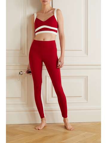 ERNEST LEOTY Julia zweifarbige Leggings aus recyceltem Stretch-Material