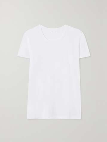 SKIN + NET SUSTAIN Carly organic Pima cotton-jersey T-shirt