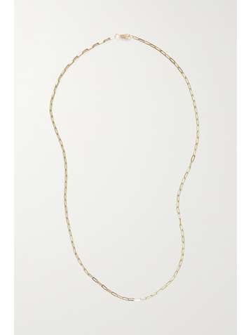 LAURA LOMBARDI + NET SUSTAIN gold-plated necklace