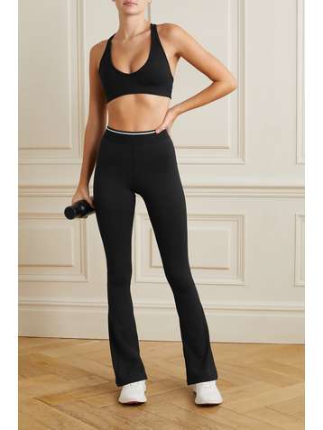 SPLITS59 Raquel Jogginghose mit ausgestelltem Bein aus recyceltem Stretch-Material