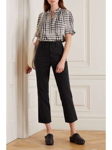 APIECE APART Marston cotton-twill straight-leg pants