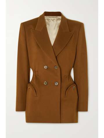 BLAZÉ MILANO Chinook Anyway double-breasted wool and cashmere-blend blazer