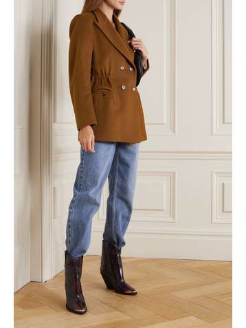 BLAZÉ MILANO Chinook Anyway double-breasted wool and cashmere-blend blazer