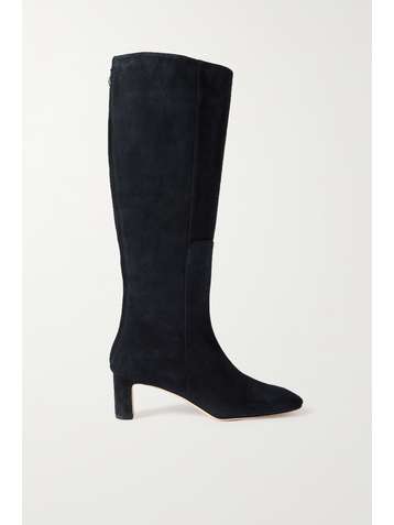 AEYDE Taylor kniehohe Stiefel aus Veloursleder