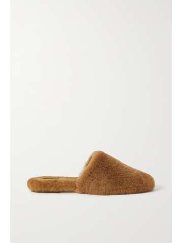AEYDE Kelly shearling slippers