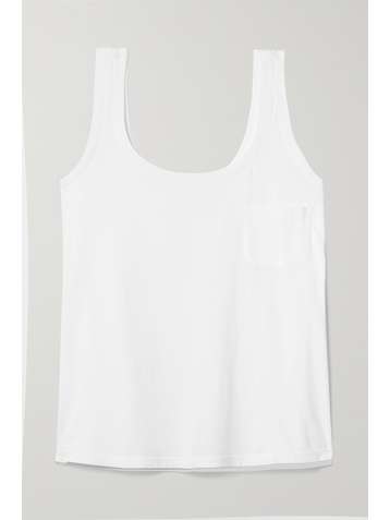 SKIN + NET SUSTAIN Ciara organic Pima cotton-jersey tank