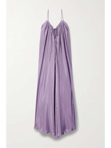 POUR LES FEMMES Paris silk-habotai nightdress