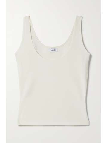 LESET Rio stretch-jersey tank