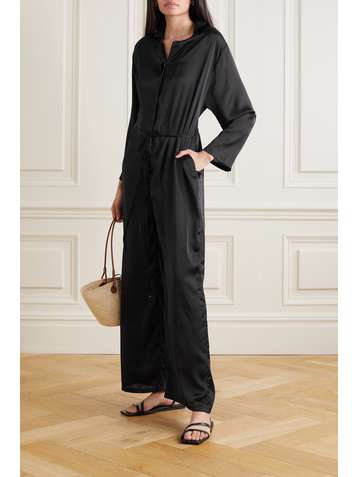 MARIKA VERA Hilary satin jumpsuit
