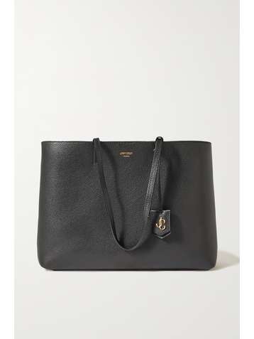 JIMMY CHOO Nine2Five textured-leather tote