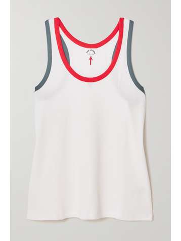 THE UPSIDE Shelly Mira cotton-piqué tank