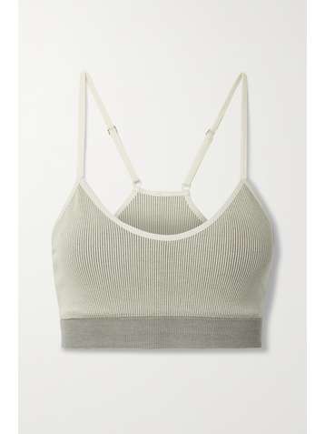 THE UPSIDE Zoe ribbed stretch sports bra