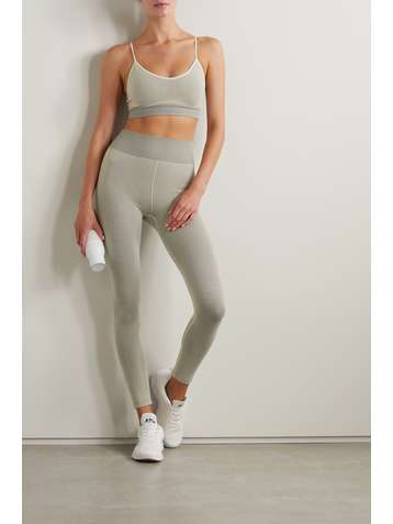 THE UPSIDE Ribbed stretch leggings