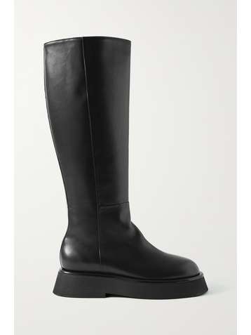 WANDLER Rosa leather knee boots