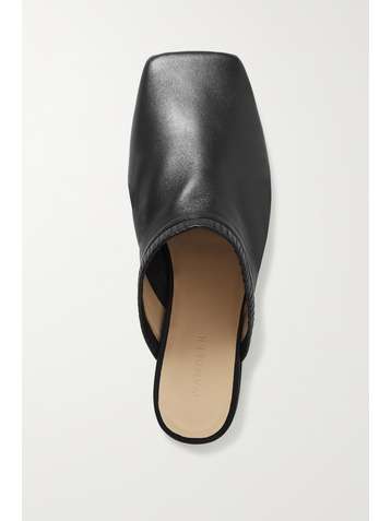 WANDLER Lola leather slippers