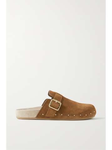 LOEFFLER RANDALL Jayden embellished suede clogs