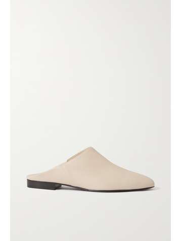 CO Chaussons de ville en cuir Babouche