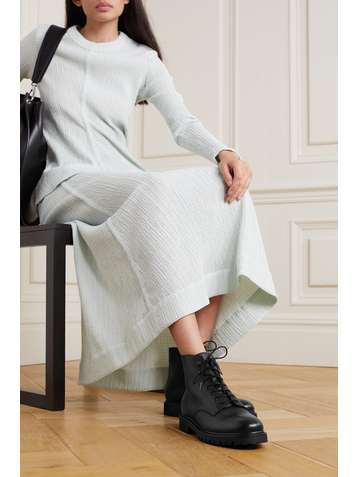 LEGRES Leather ankle boots