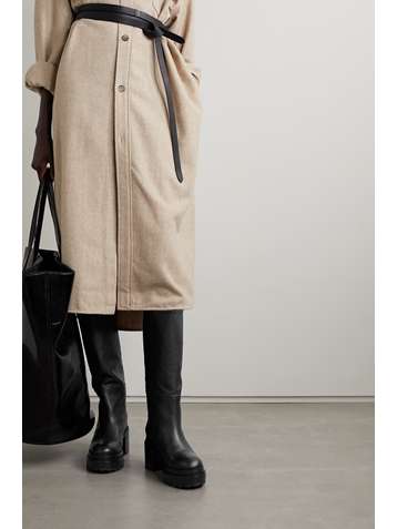 CULT GAIA Hana leather knee boots