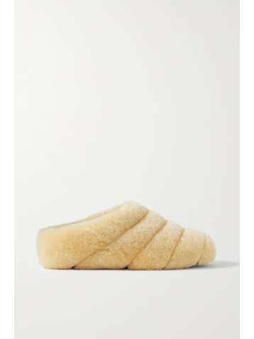 PROENZA SCHOULER Chaussons de ville en peau lainée matelassée Rondo