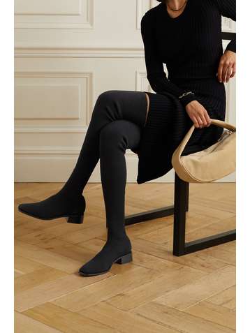 NEOUS Pros stretch-knit over-the-knee boots