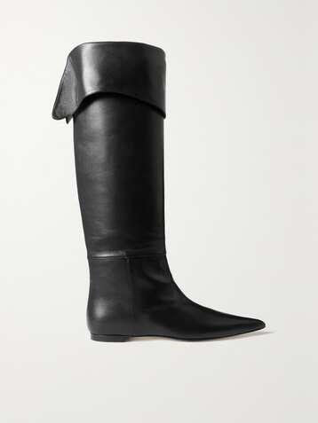 KHAITE Bottes en cuir Diego