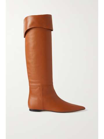 KHAITE Bottes en cuir Diego