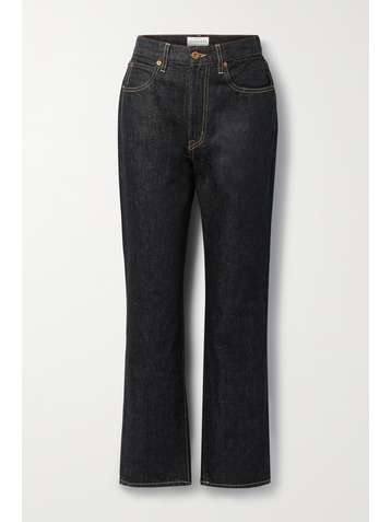 SLVRLAKE + NET SUSTAIN London high-rise straight-leg jeans
