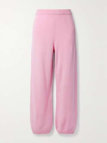 SUZIE KONDI Cashmere track pants