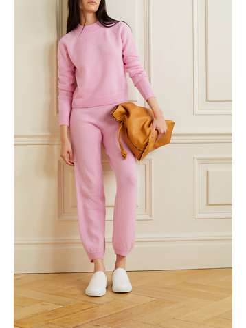 SUZIE KONDI Cashmere track pants