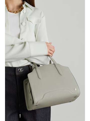 LORO PIANA Sesia medium textured-leather tote