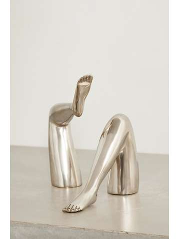 KELLY WEARSTLER Classic Legs brass ornament