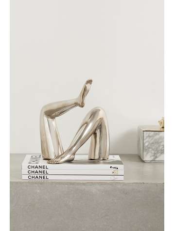 KELLY WEARSTLER Classic Legs brass ornament