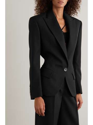 ALEXANDRE VAUTHIER Blazer en laine grain de poudre