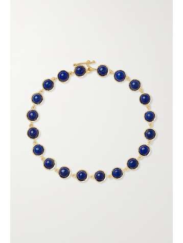 IRENE NEUWIRTH Classic Armband aus 18 Karat Gold mit Lapislazuli