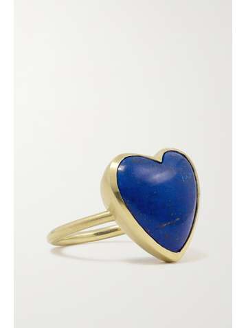 IRENE NEUWIRTH Love 18-karat gold lapis lazuli ring