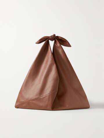 GABRIELA HEARST Hildegard Tote aus Leder mit Knoten