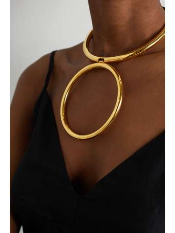 DRIES VAN NOTEN Gold-tone necklace