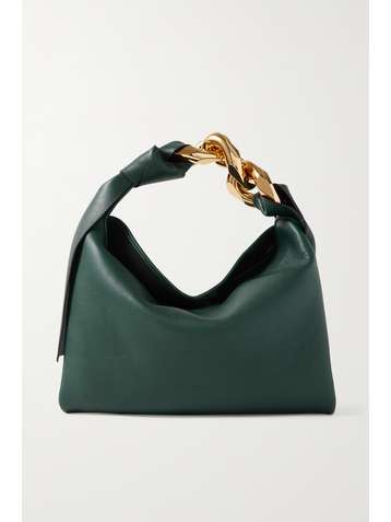 JW ANDERSON Chain small textured-leather tote